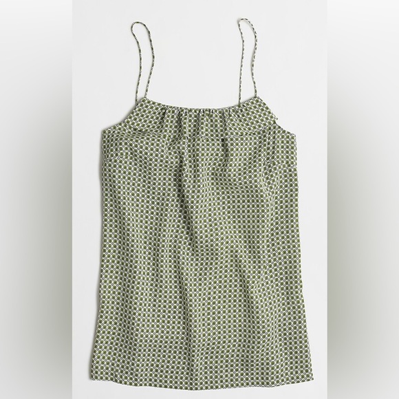 J. Crew Factory Tops - 🌼 3 for $15 🌼 J Crew Factory Printed Ruffle Tank Top